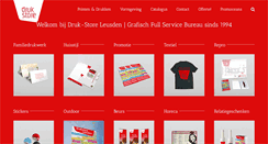 Desktop Screenshot of druk-store.nl